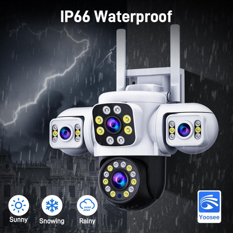 2MP HD 360 Degree Panorama 3 Lens IP66 Waterproof Wireless WiFi Camera, 15 Days Memory Card, 30 Days Memory Card 2MP HD 360 Degree Panorama 3 Lens IP66 Waterproof Wireless WiFi Camera, 15 Days Memory Card, 30 Days Memory Card